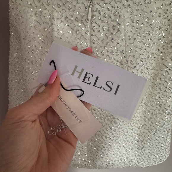 Helsi, mini dress, size small, worn for photos on bachelorette, great condition - Picture 6 of 7